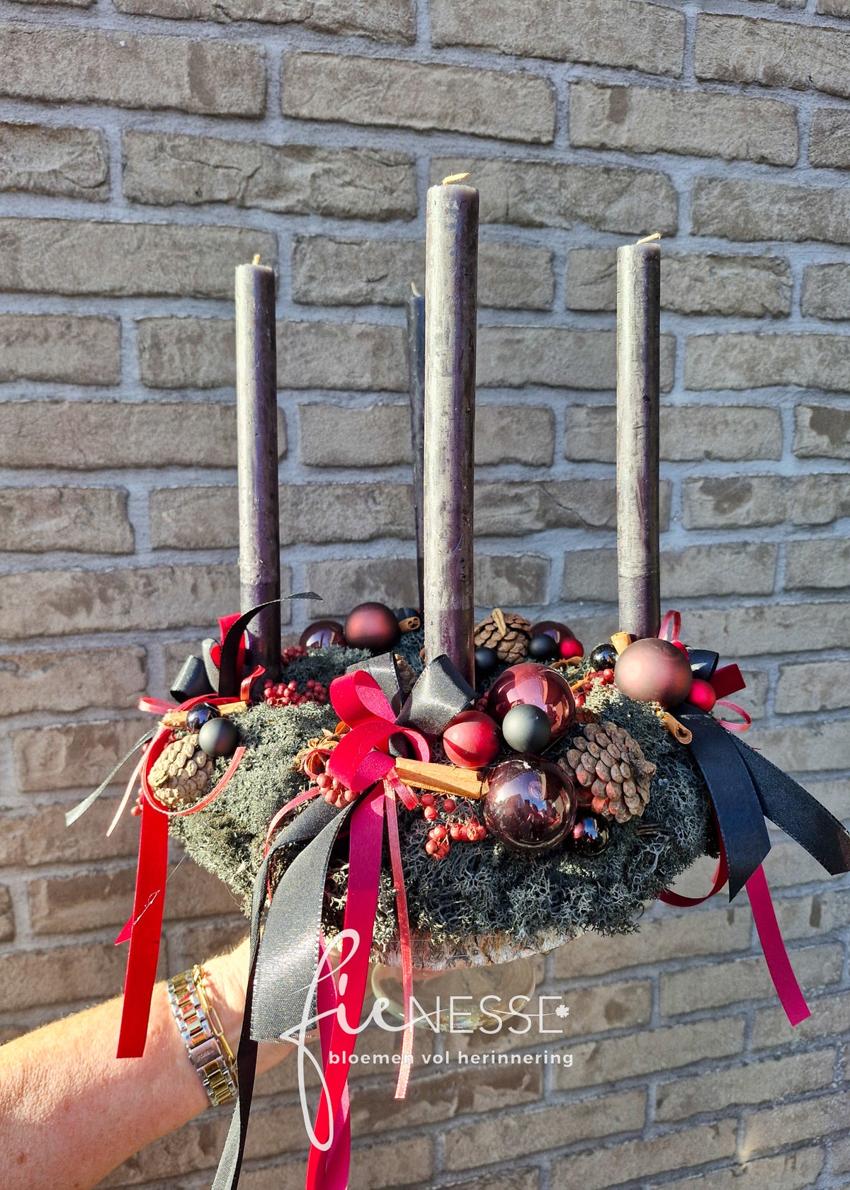 Workshop Adventskrans Elegance dinsdag 17/11 om 19u