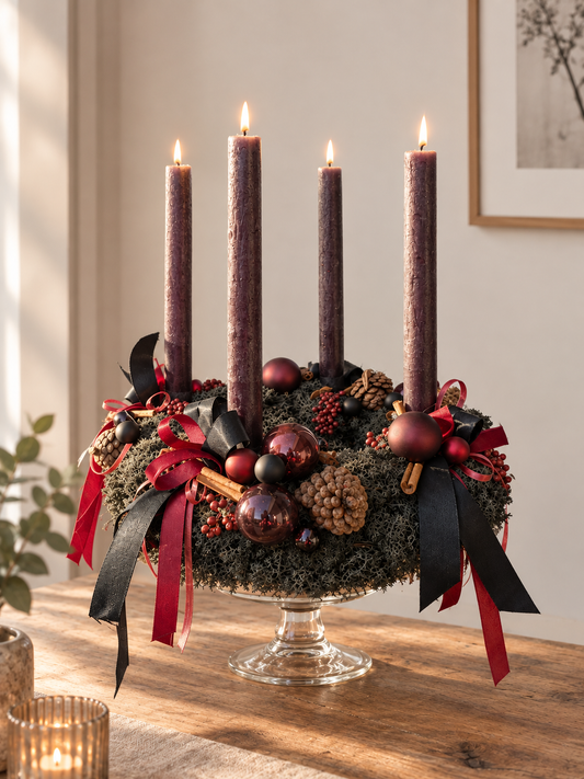 Workshop Adventskrans Elegance woensdag 18/11 om 14u